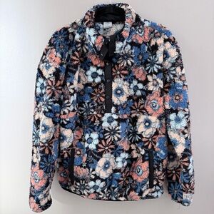 Hurley Multicolor Floral Fleece Hoodie